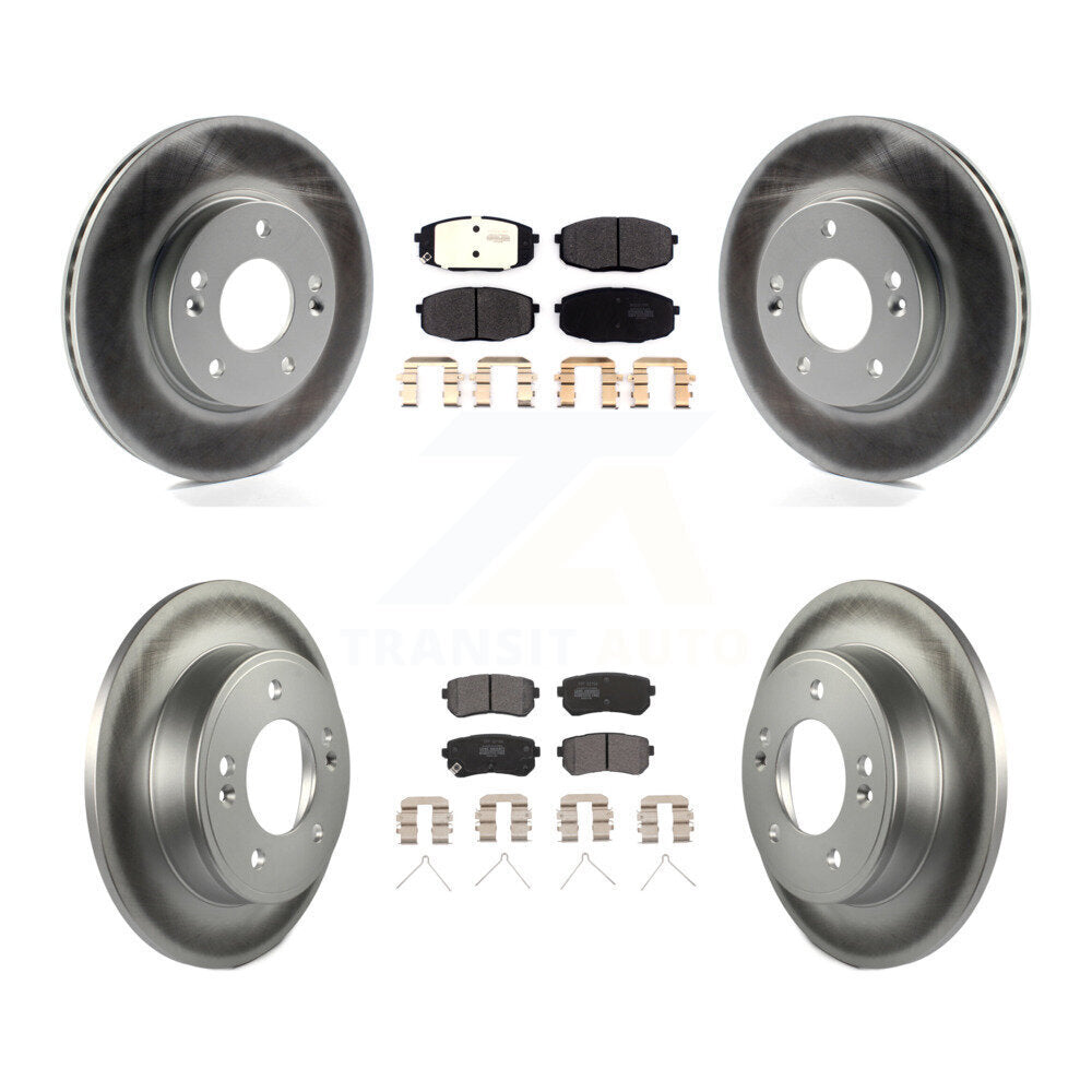 [Avant et Arrière] Disque et plaquette de frein pour Hyundai Kona Kia Seltos KGF-102623