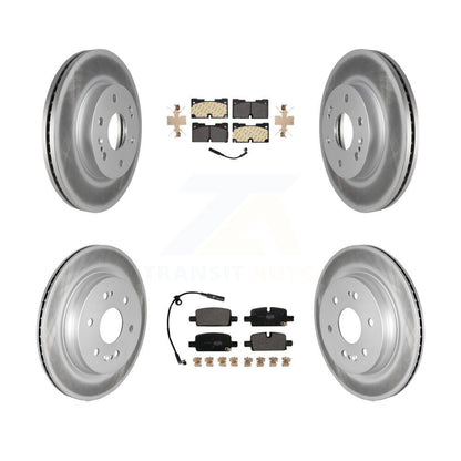 [Avant et Arrière] Disque et plaquette de frein pour Chevrolet GMC Silverado 1500 Sierra KGF-102624