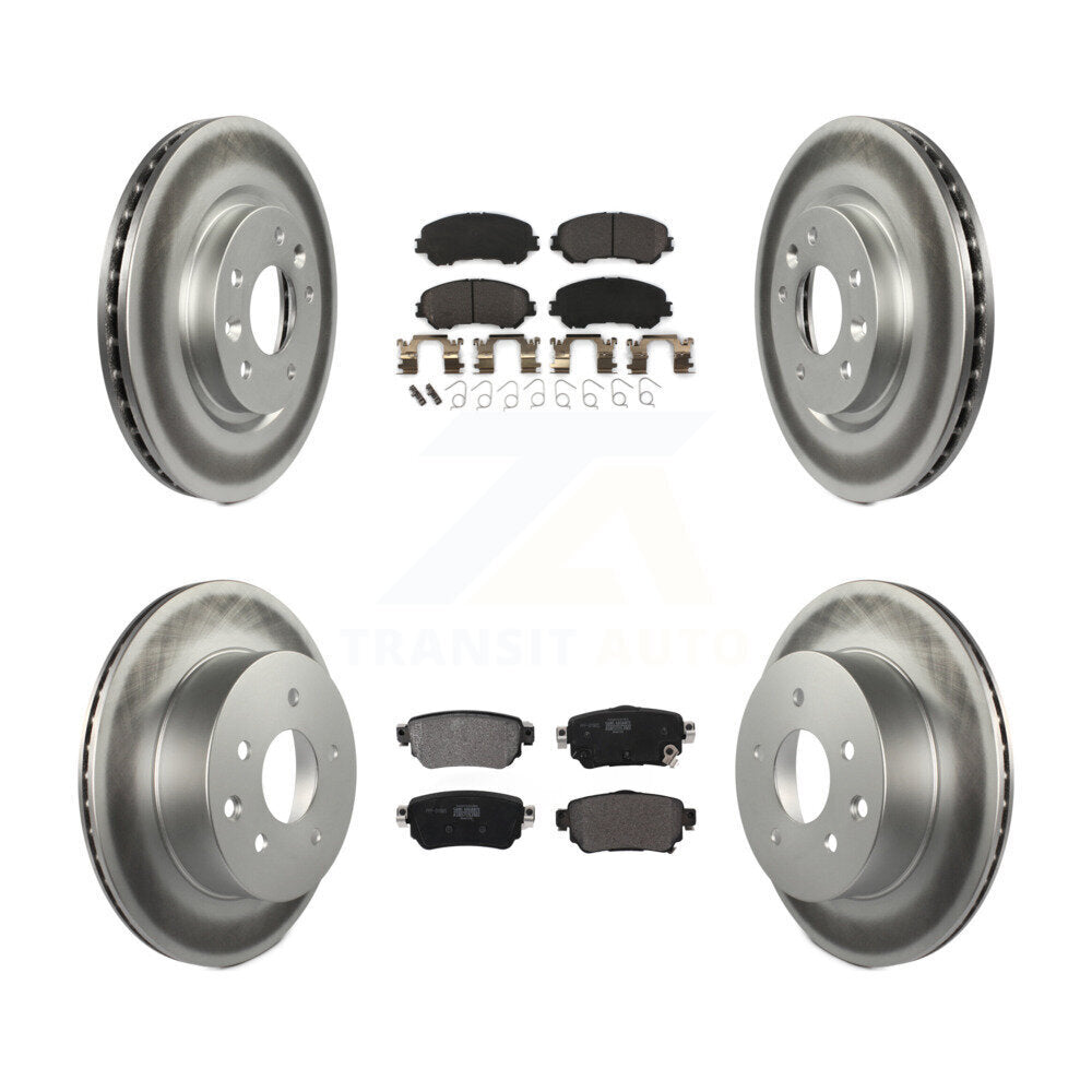 [Avant et Arrière] Disque et plaquette de frein pour 2019 Nissan Rogue Sport S KGF-102634