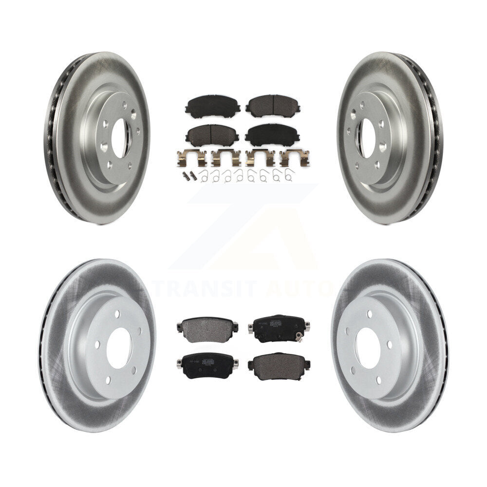 [Avant et Arrière] Disque et plaquette de frein pour Nissan Rogue Sport Qashqai KGF-102635