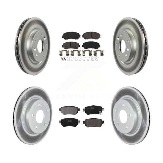 [Avant et Arrière] Disque et plaquette de frein pour Nissan Rogue Sport Qashqai KGF-102635