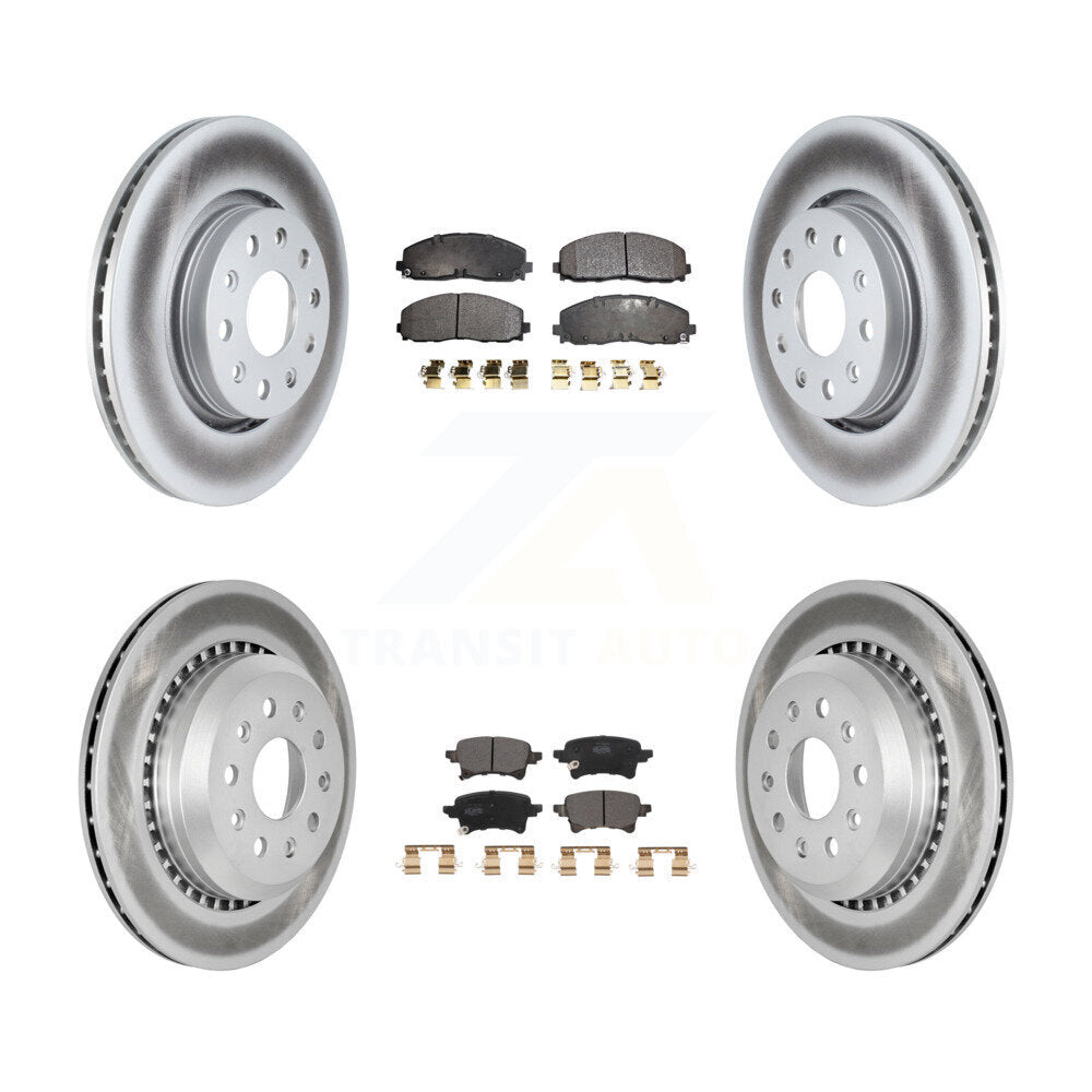[Avant et Arrière] Disque et plaquette de frein pour 2020-2023 Jeep Gladiator KGF-102638