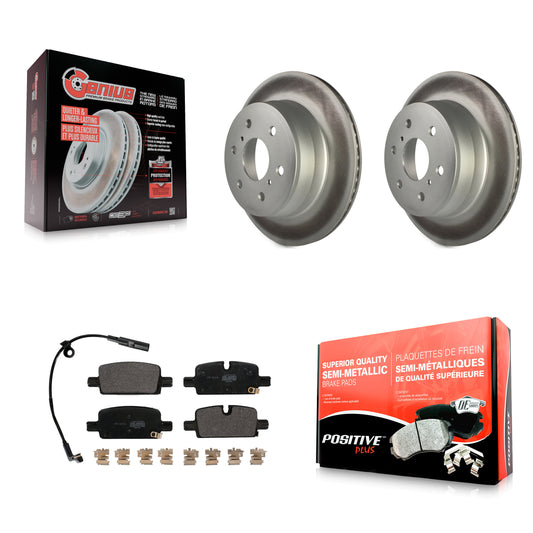 [Arrière] Disque et plaquette de frein pour GMC Sierra 1500 With Manual Parking KGF-102641