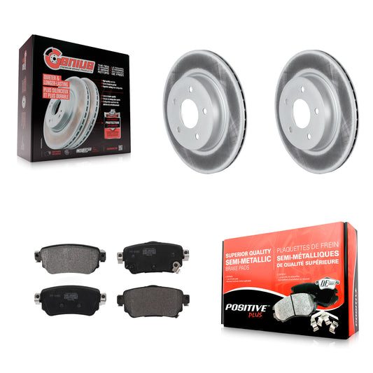 [Arrière] Disque et plaquette de frein pour Nissan Rogue Sport Qashqai LEAF KGF-102644