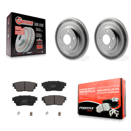 [Arrière] Disque et plaquette de frein pour Mitsubishi Outlander Eclipse Cross PHEV KGF-102657
