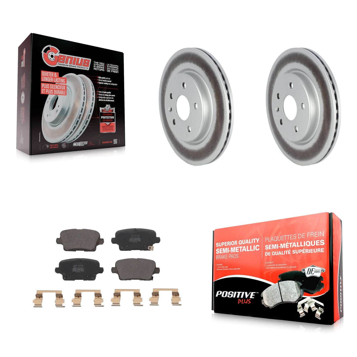 [Arrière] Disque et plaquette de frein pour Cadillac XT4 Buick Envision KGF-102658