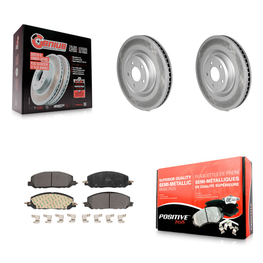 [Avant] Disque et plaquette de frein pour Ford Explorer Lincoln Aviator Police KGF-102661