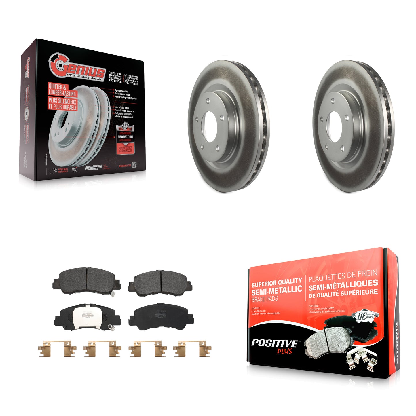 [Avant] Disque et plaquette de frein pour Mitsubishi Eclipse Cross KGF-102664