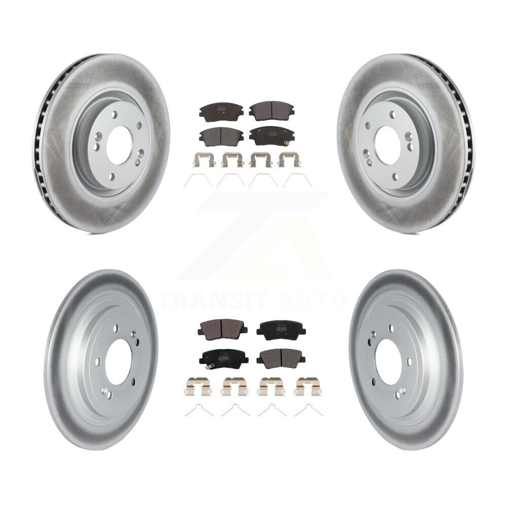 [Avant et Arrière] Disque et plaquette de frein pour 2017-2022 Kia Sportage Turbocharged KGF-102669