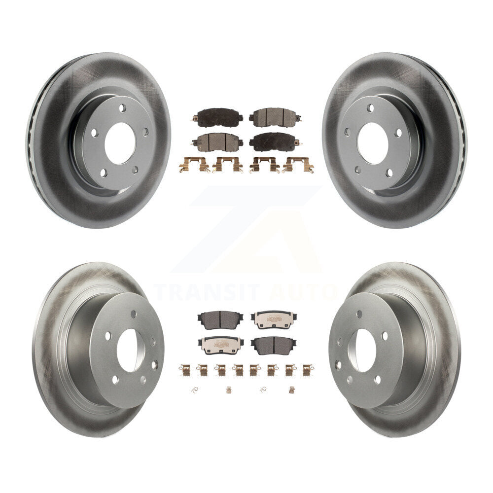 [Avant et Arrière] Disque et plaquette de frein pour 2019-2020 Nissan Altima AWD KGF-102676
