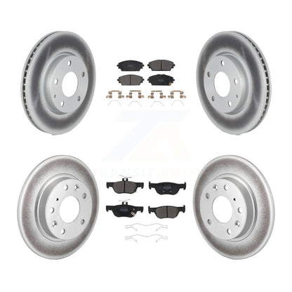 [Avant + Arrière] Kit de disque (revêtu) et plaquette (semi-métallique) de frein pour Mazda 3 KGF-102707
