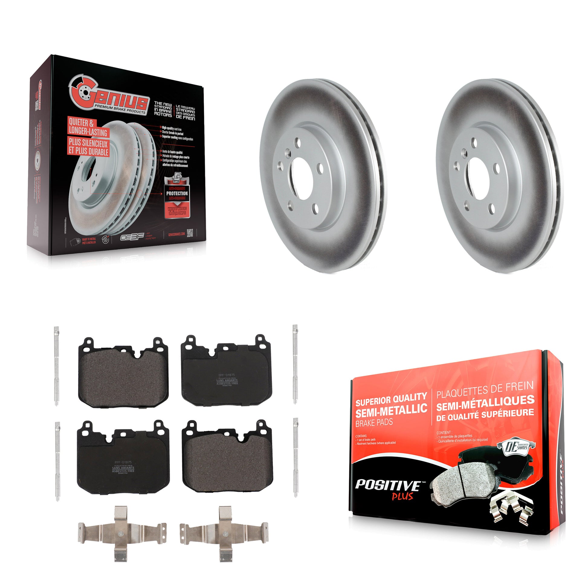 [Avant] Disque et plaquette de frein pour Mini Cooper Clubman S With Sport Package KGF-102718