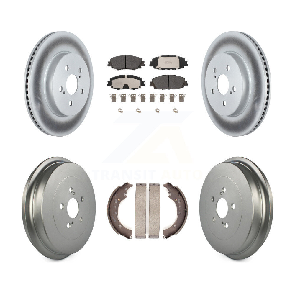 [Avant et Arrière] Disque et plaquette de frein pour 2019 Toyota Corolla 2.0L KGF-102735