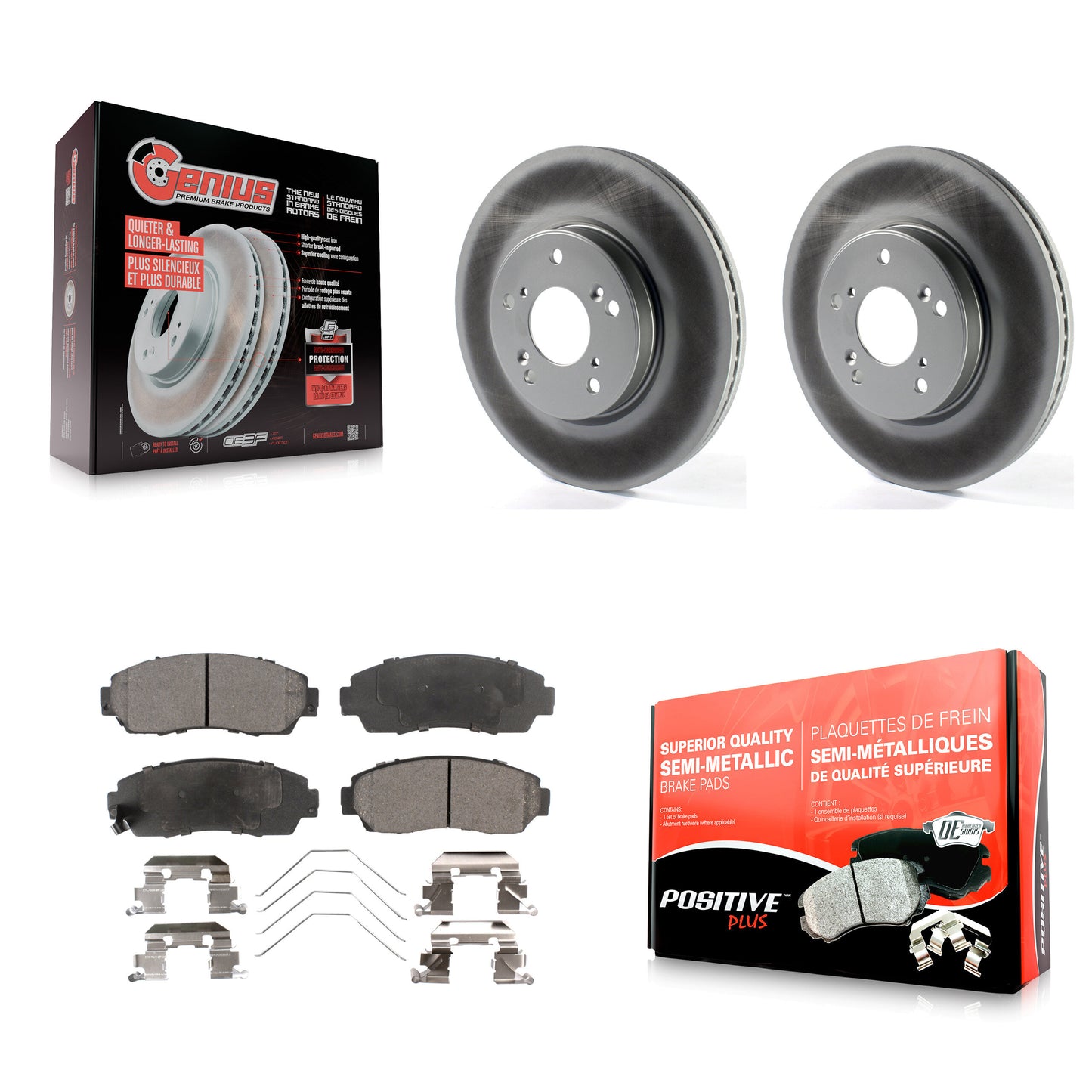 [Avant] Disque et plaquette de frein pour Honda CR-V KGF-102741