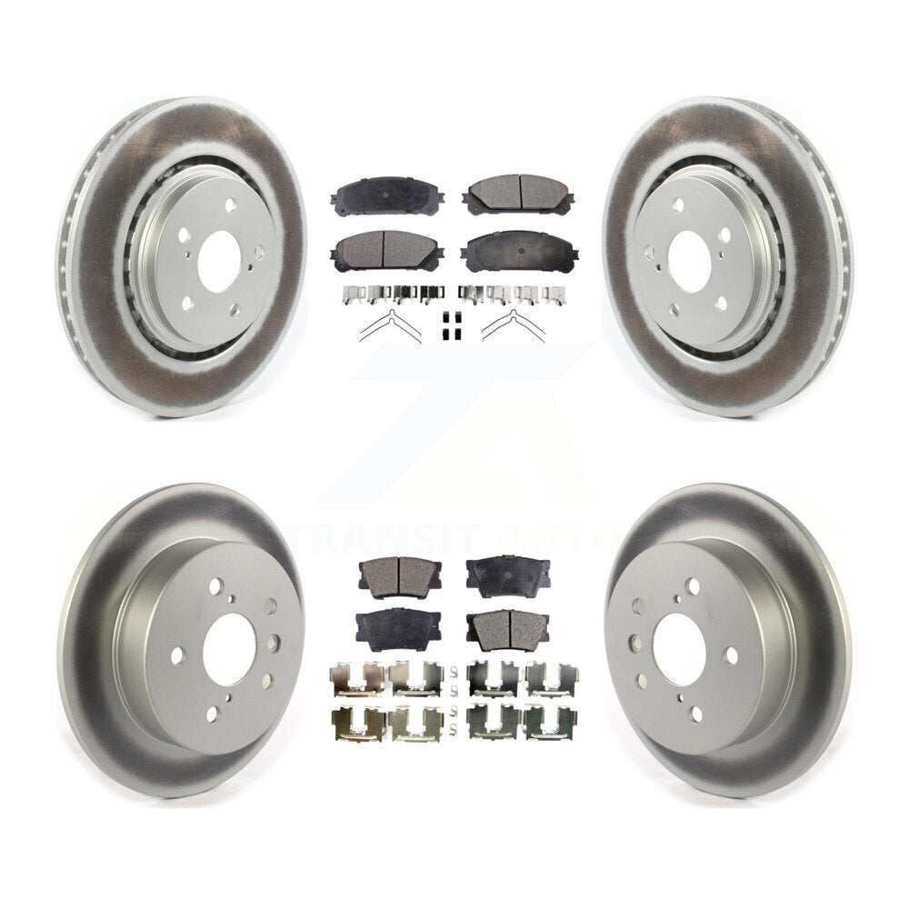 [Avant et Arrière] Disque et plaquette de frein pour 2022 Toyota Camry TRD KGF-102754