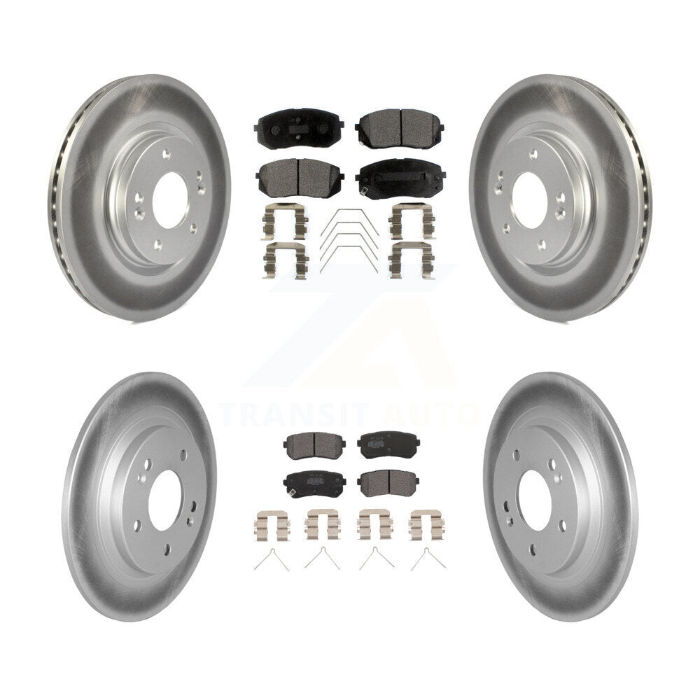 [Avant et Arrière] Disque et plaquette de frein pour Hyundai Kona Kia Seltos KGF-102755