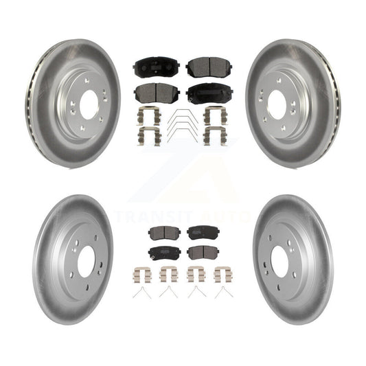 [Avant et Arrière] Disque et plaquette de frein pour Hyundai Kona Kia Seltos KGF-102755