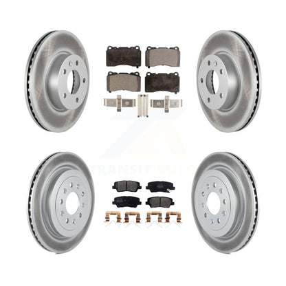 [Avant et Arrière] Disque et plaquette de frein pour 2019 Cadillac ATS Base KGF-102762