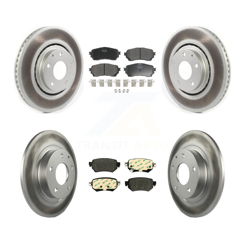 [Avant et Arrière] Disque et plaquette de frein pour 2021 Mazda 6 Turbocharged KGF-102767