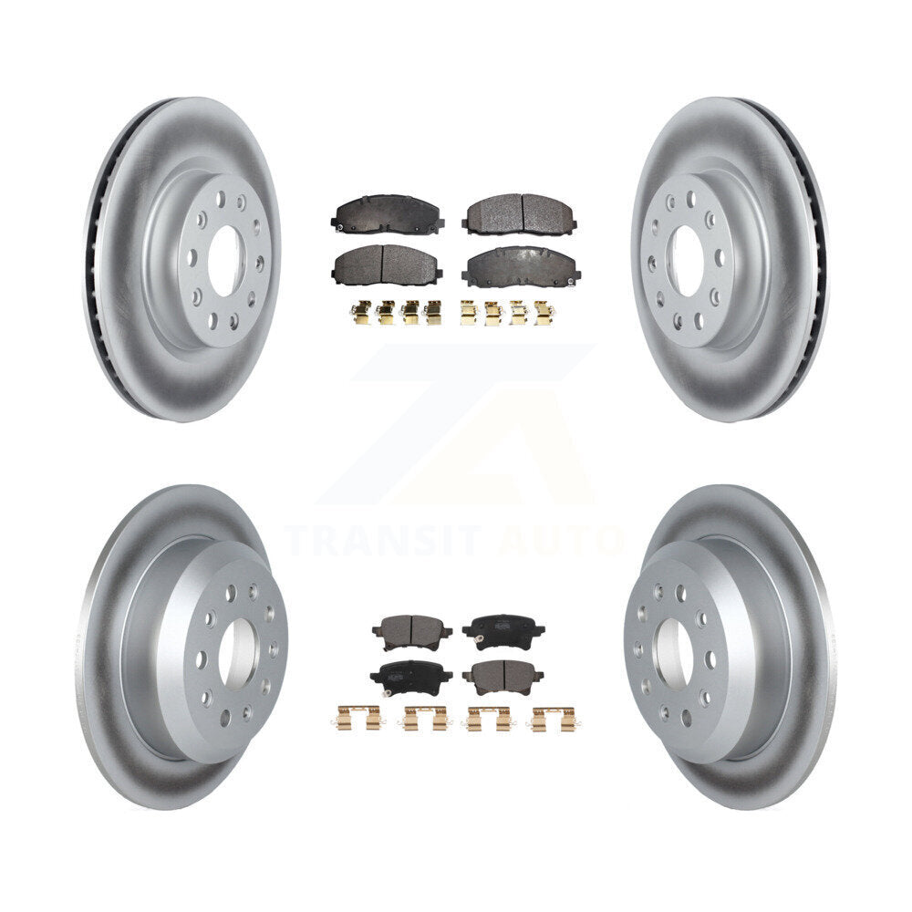 [Avant et Arrière] Disque et plaquette de frein pour Jeep Wrangler KGF-102768
