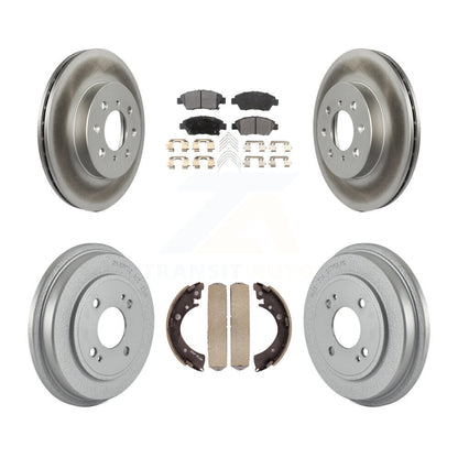 [Avant et Arrière] Disque et plaquette de frein pour Honda Civic With 4 Lug Wheels KGF-102781