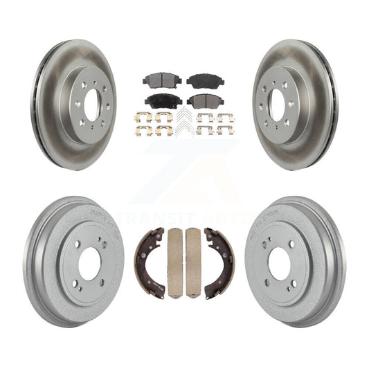 [Avant et Arrière] Disque et plaquette de frein pour Honda Civic With 4 Lug Wheels KGF-102781