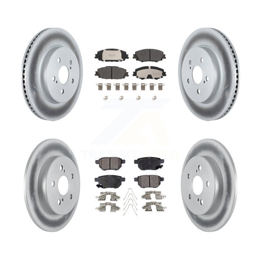 [Avant et Arrière] Disque et plaquette de frein pour 2019 Toyota Corolla 2.0L KGF-102803