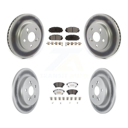 [Avant et Arrière] Disque et plaquette de frein pour Toyota Corolla KGF-102804