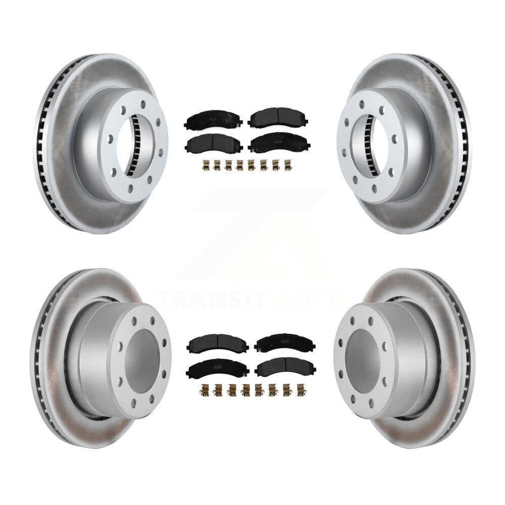 [Avant et Arrière] Disque et plaquette de frein pour Ram 3500 With Dual Wheels KGF-102808