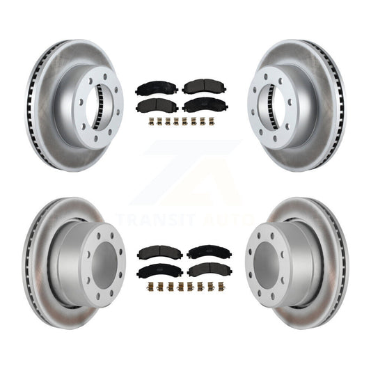 [Avant et Arrière] Disque et plaquette de frein pour Ram 3500 With Dual Wheels KGF-102808