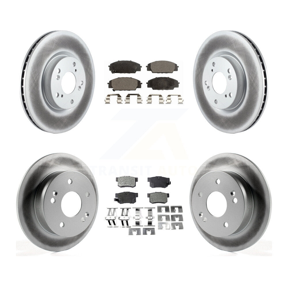 [Avant et Arrière] Disque et plaquette de frein pour 2002-2006 Acura RSX Type-S KGF-102812