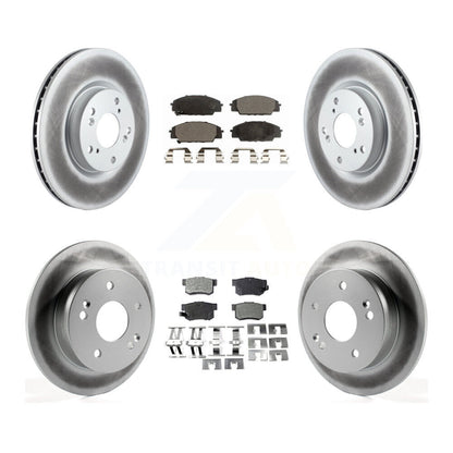 [Avant et Arrière] Disque et plaquette de frein pour 2002-2006 Acura RSX Type-S KGF-102812
