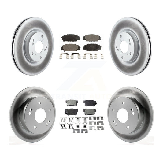 [Avant et Arrière] Disque et plaquette de frein pour 2002-2006 Acura RSX Type-S KGF-102812