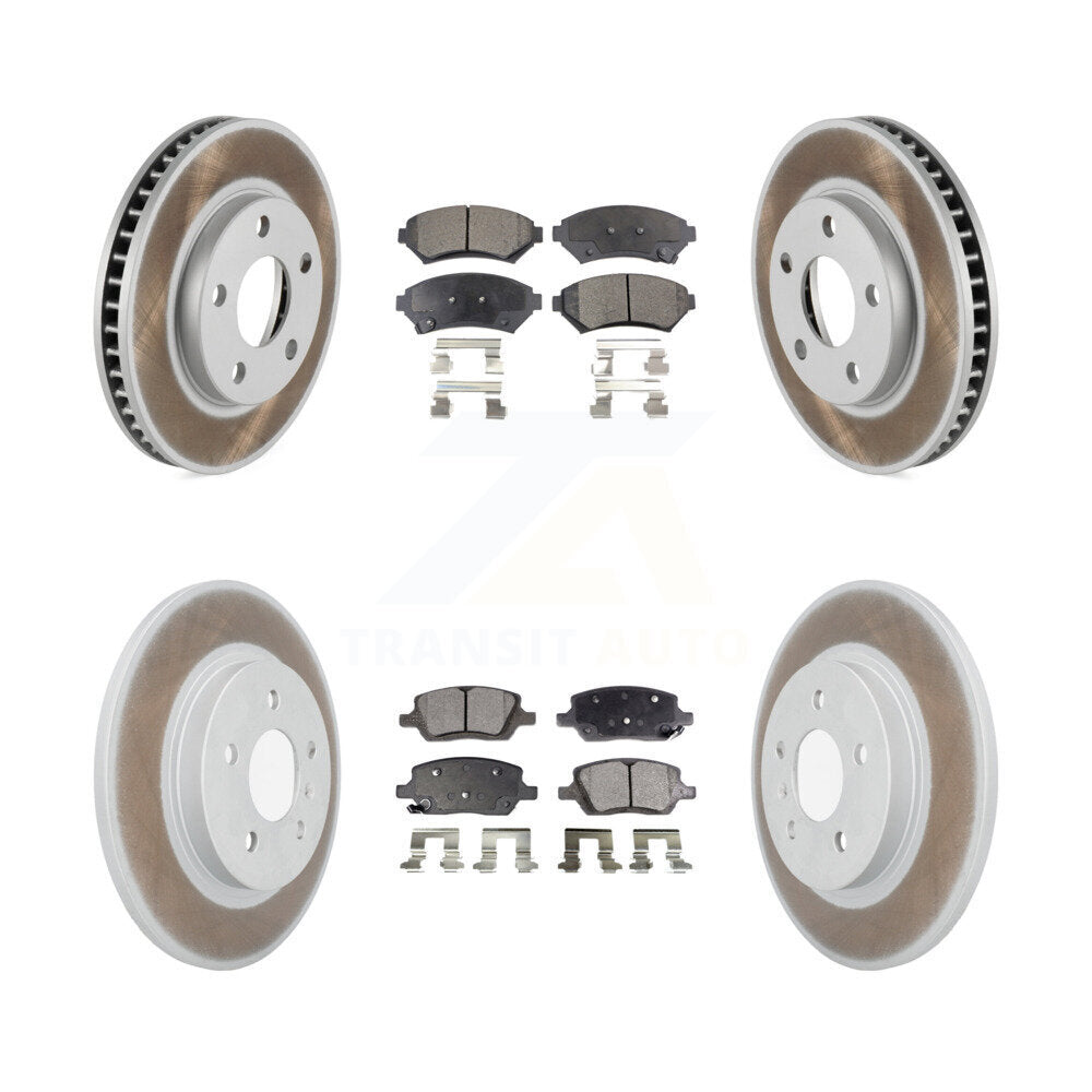 [Avant et Arrière] Disque et plaquette de frein pour 2005 Pontiac Montana SV6 with FWD KGF-102835