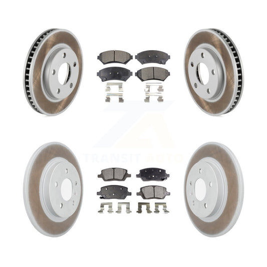 [Avant et Arrière] Disque et plaquette de frein pour 2005 Pontiac Montana SV6 with FWD KGF-102835
