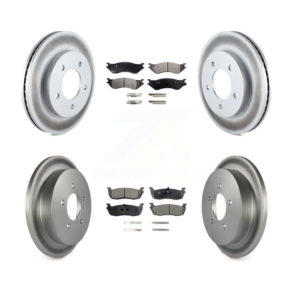 [Avant et Arrière] Disque et plaquette de frein pour 2004 Ford F-150 Heritage 4WD KGF-102837