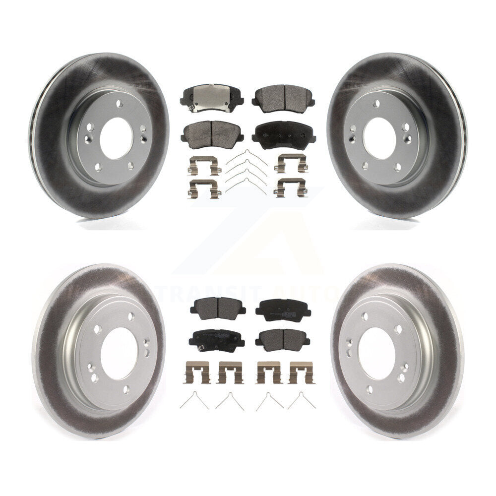 [Avant et Arrière] Disque et plaquette de frein pour Hyundai Veloster KGF-102865