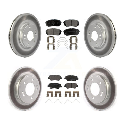 [Avant et Arrière] Disque et plaquette de frein pour Kia Forte Hyundai Veloster Forte5 KGF-102866