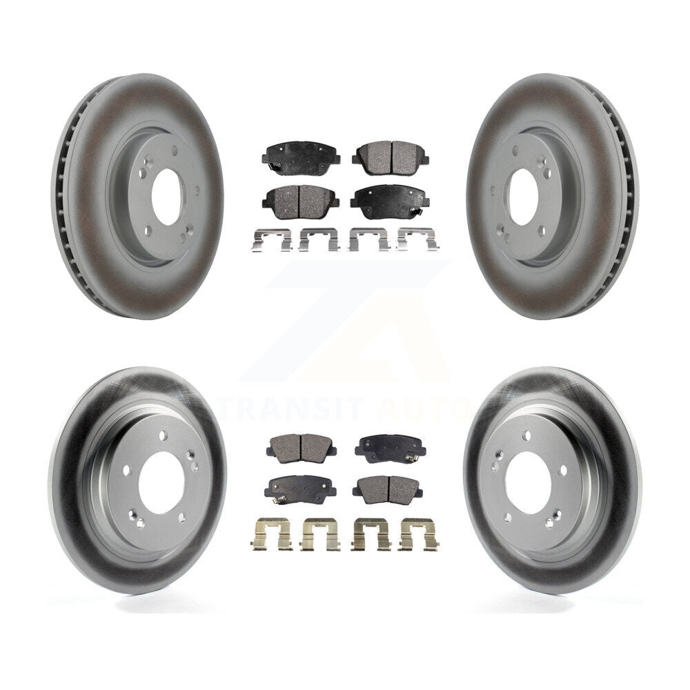 [Avant et Arrière] Disque et plaquette de frein pour Hyundai Sonata KGF-102867