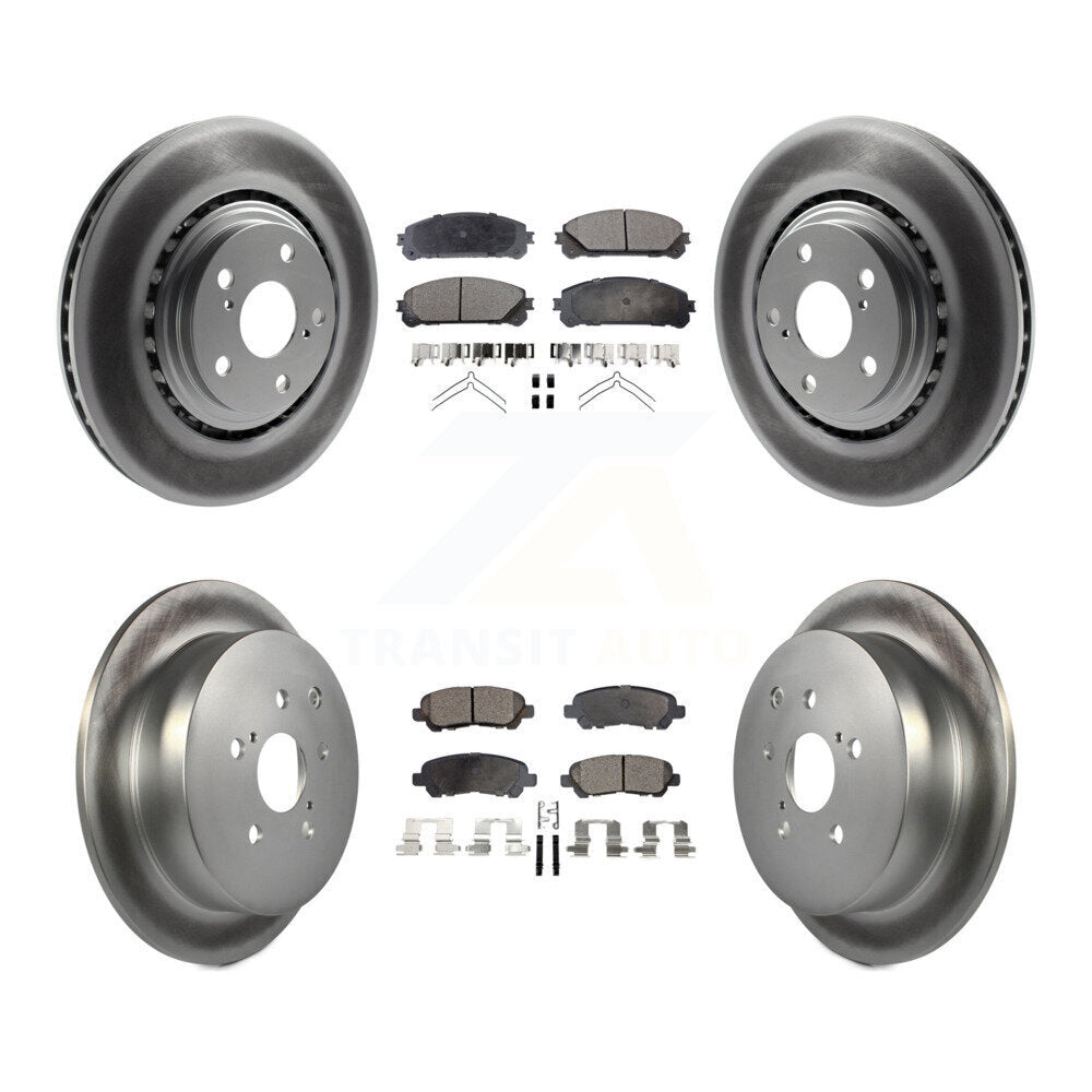 [Avant et Arrière] Disque et plaquette de frein pour Toyota Highlander KGF-102871