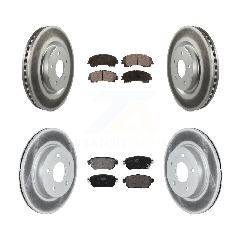 [Avant et Arrière] Disque et plaquette de frein pour Nissan Rogue KGF-102874