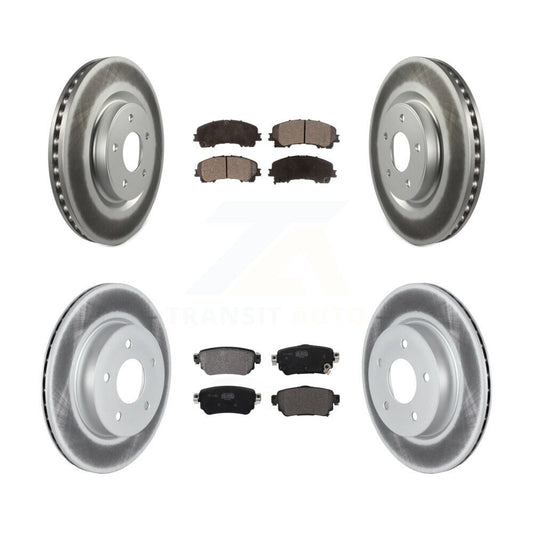 [Avant et Arrière] Disque et plaquette de frein pour Nissan Rogue KGF-102874