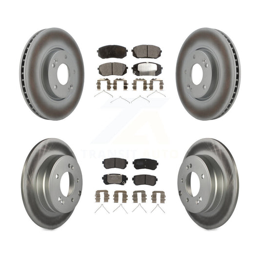 [Avant et Arrière] Disque et plaquette de frein pour Hyundai Sonata KGF-102878
