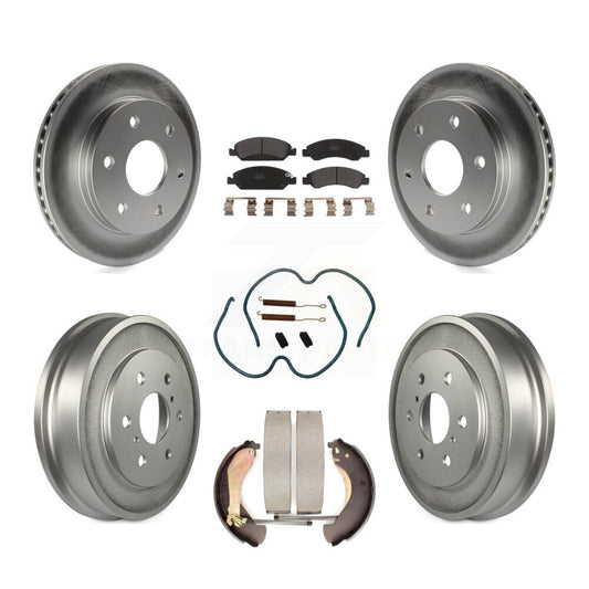 [Avant et Arrière] Disque et plaquette de frein pour GMC Sierra 1500 KGF-102893