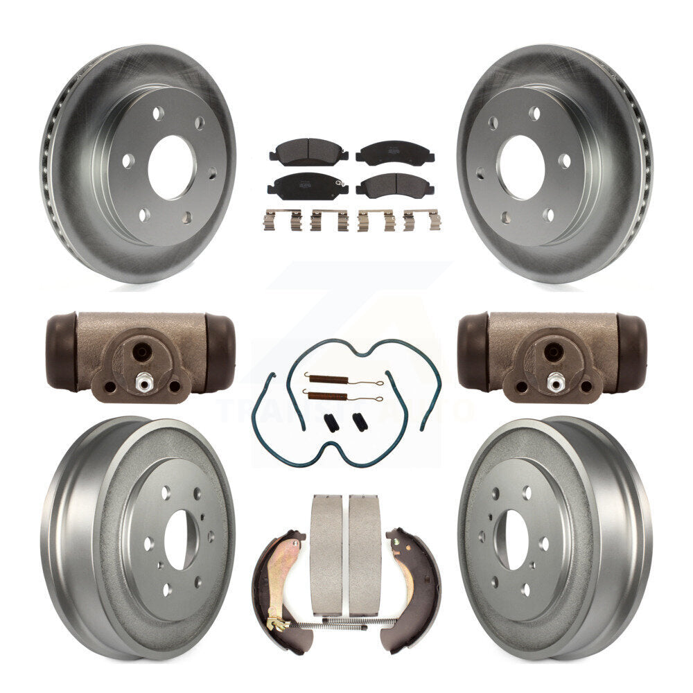 [Avant et Arrière] Disque et plaquette de frein pour GMC Sierra 1500 KGF-102895