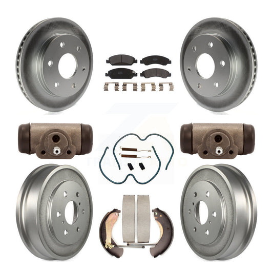 [Avant et Arrière] Disque et plaquette de frein pour GMC Sierra 1500 KGF-102895