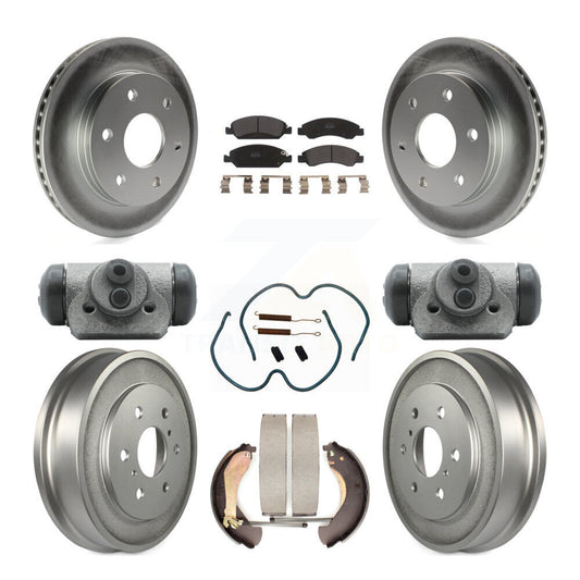 [Avant et Arrière] Disque et plaquette de frein pour GMC Sierra 1500 KGF-102896