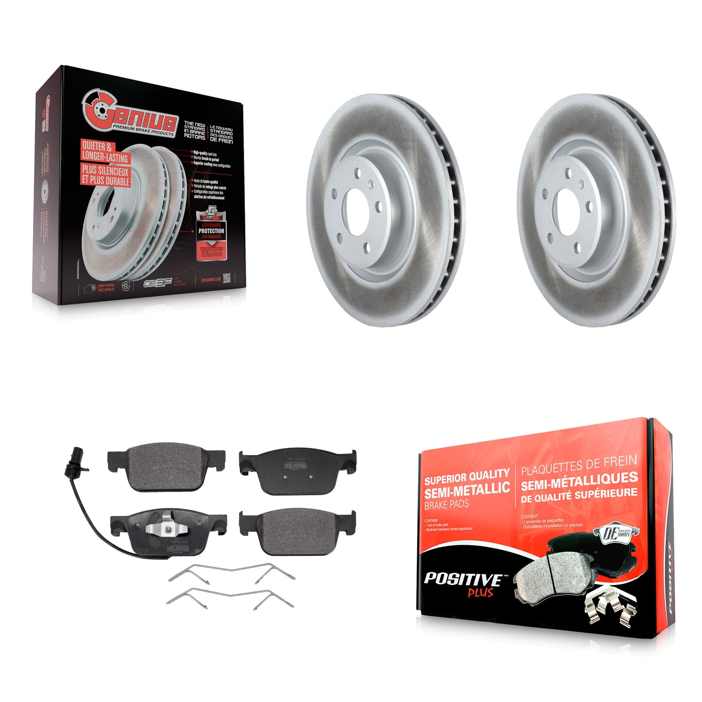 [Avant] Disque et plaquette de frein pour Audi A4 Quattro KGF-102918