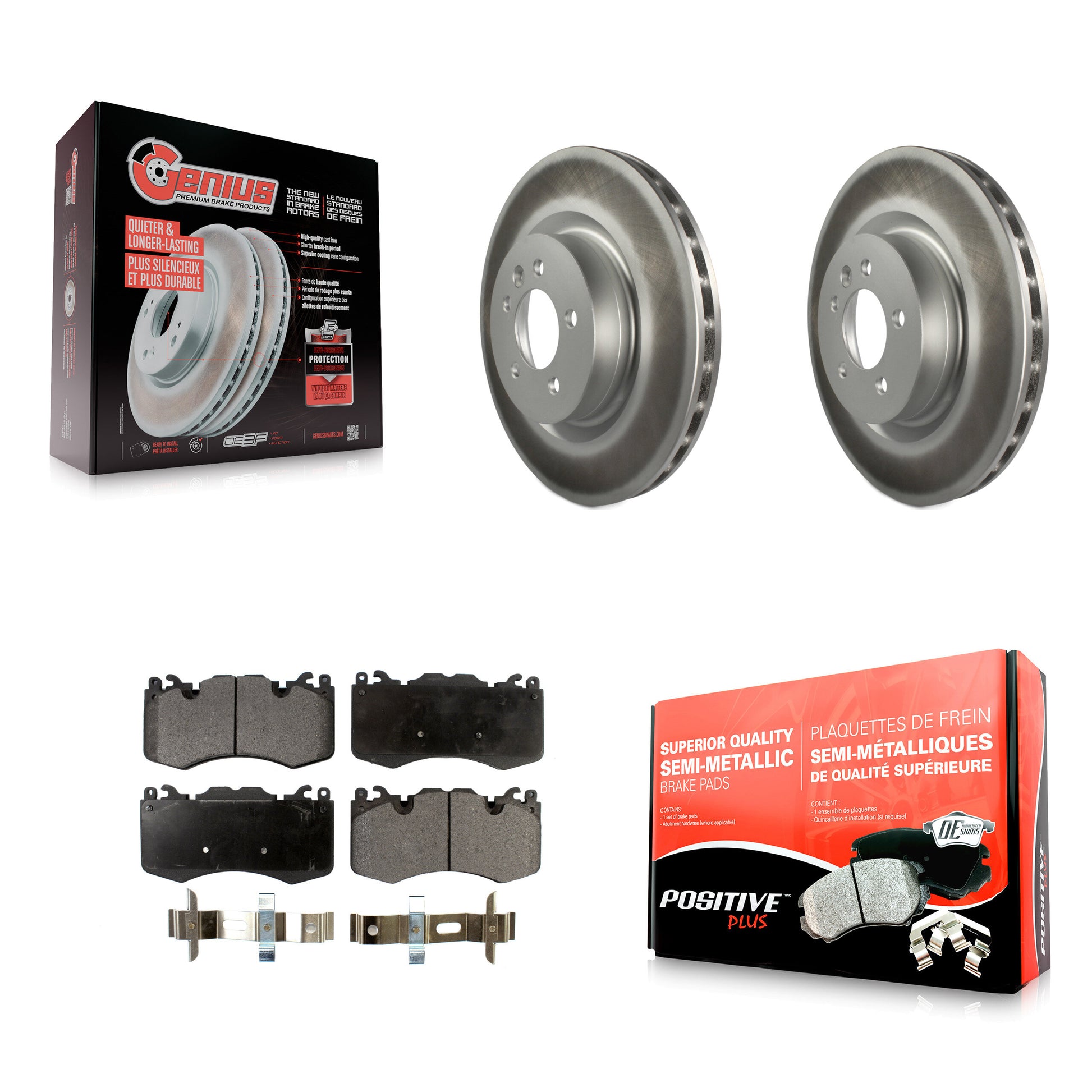 [Avant] Disque et plaquette de frein pour 2016 Land Rover Range 3.0L KGF-102930