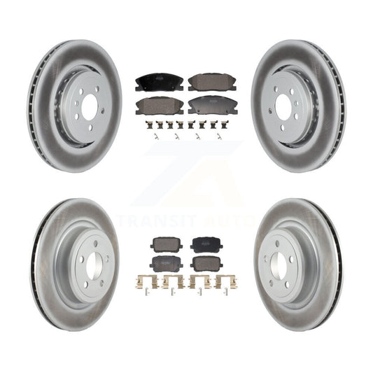 [Avant et Arrière] Disque et plaquette de frein pour Dodge Charger Pursuit with RWD KGF-102943